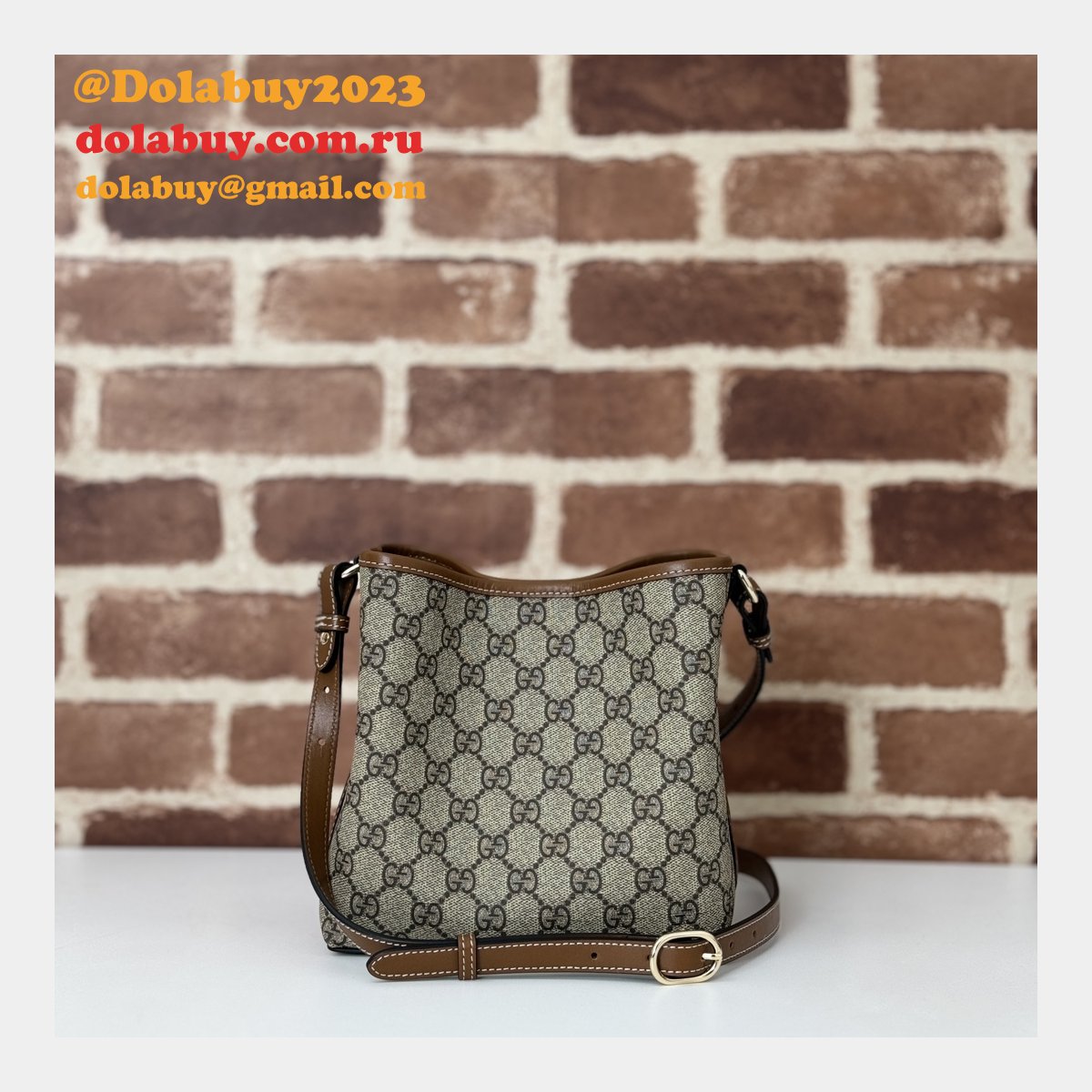 Fortok Copy Gucci Ophidia Bucket 1:1 Mirror 815118 Bag