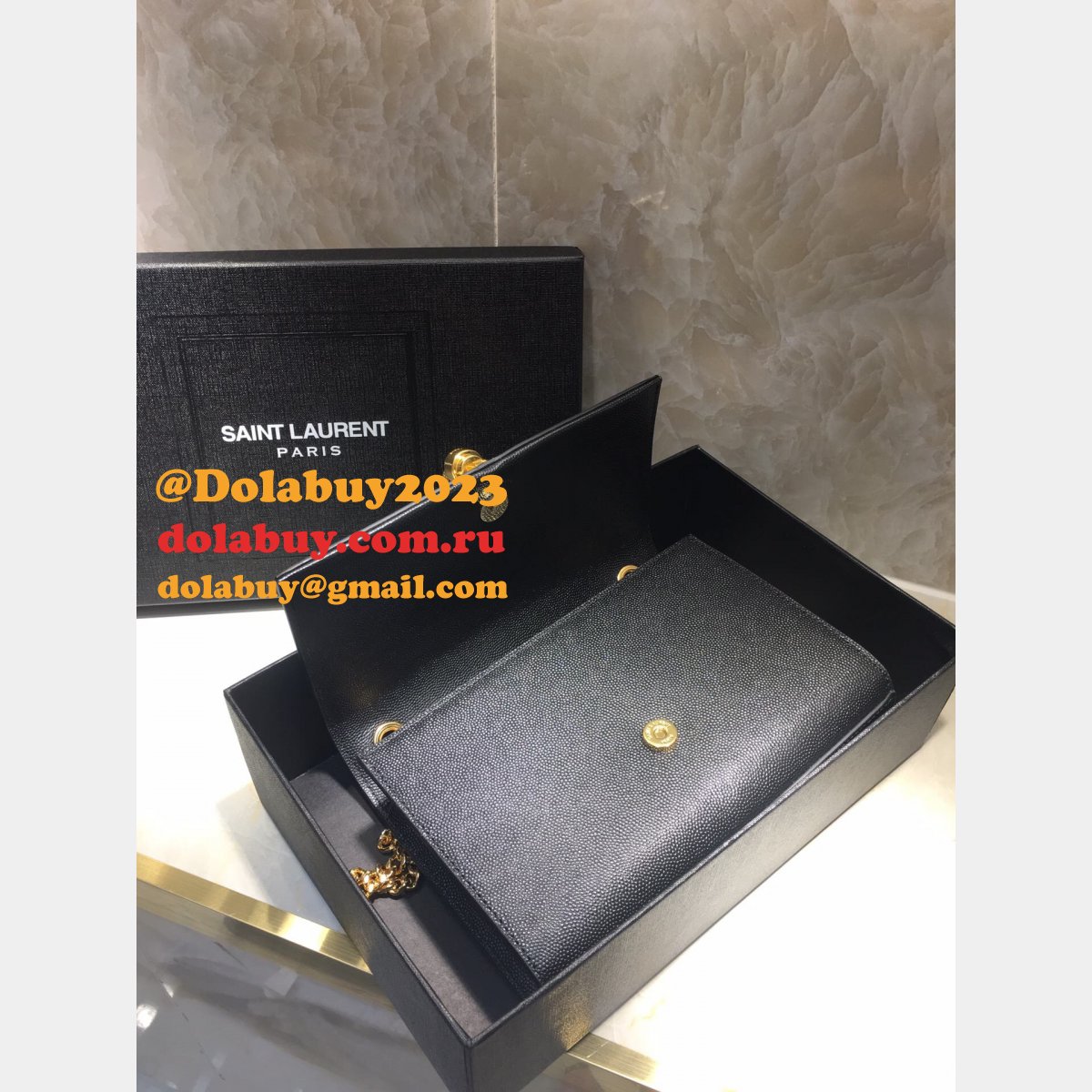 Saint Laurent 20CM Vicky Quilted Shoulder Bag