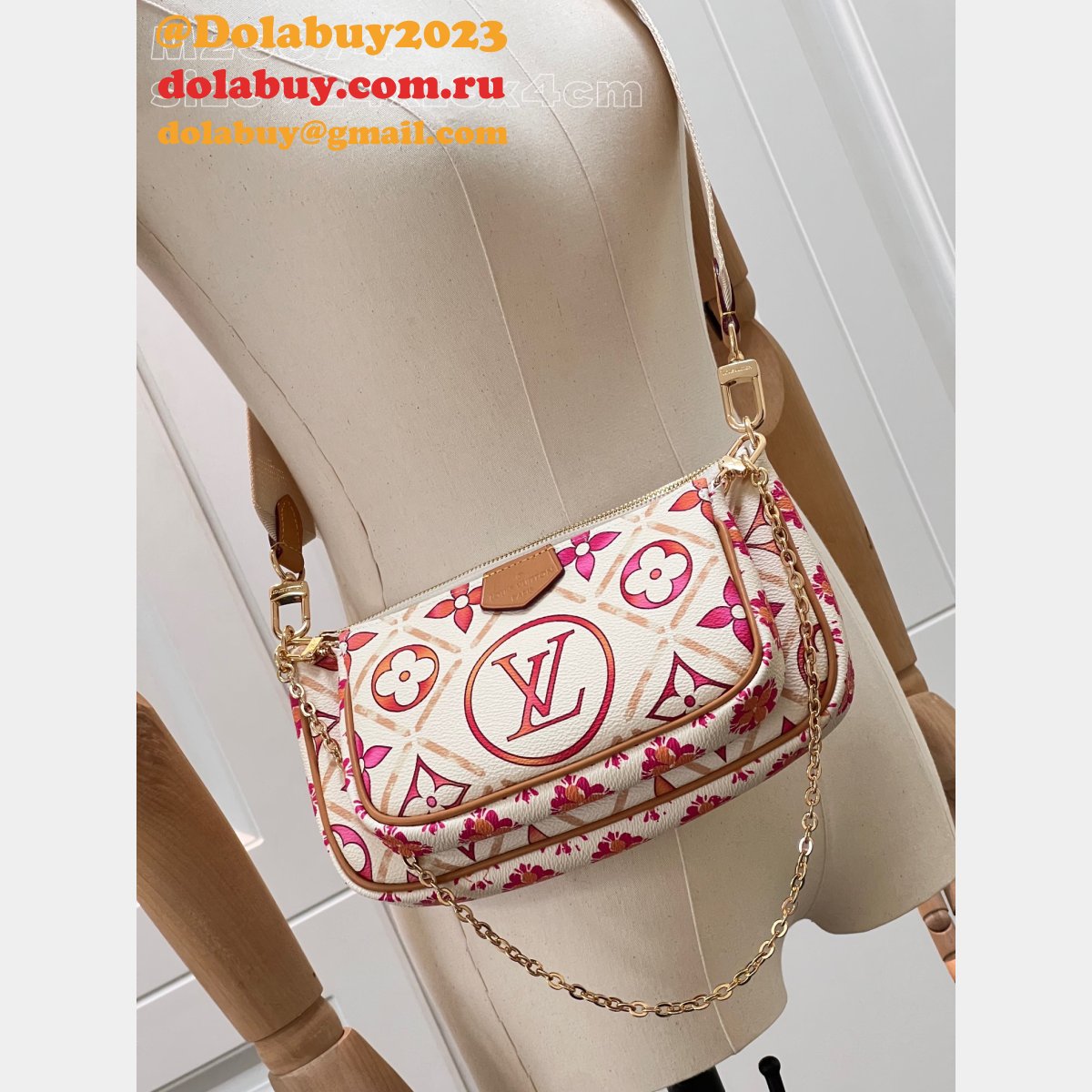 Designer Best Louis Vuitton Multi M25374 Pochette Accessoires Fake Bag