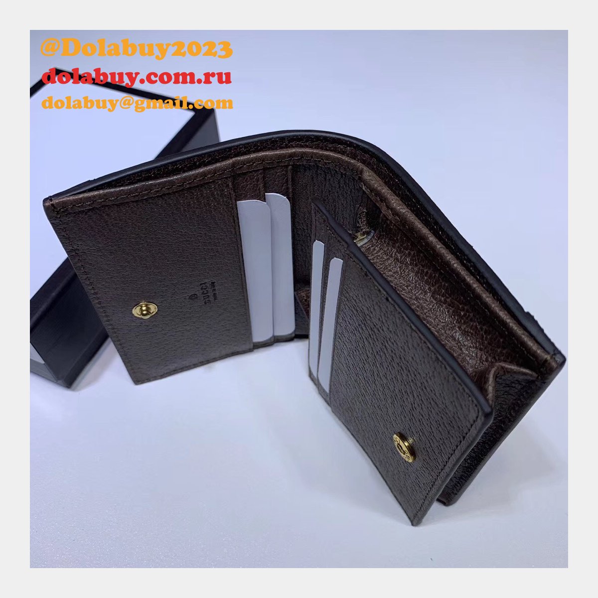 replica G*u*i gg aaa+ supreme ophidia card case wallet 523155