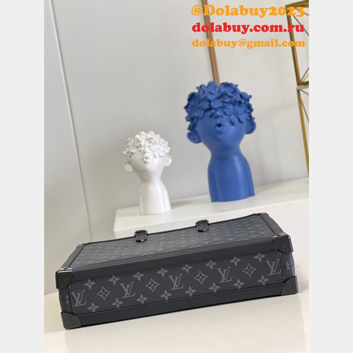 Louis Vuitton high quality designer replica Soft Trunk Briefcase M44952 Bag