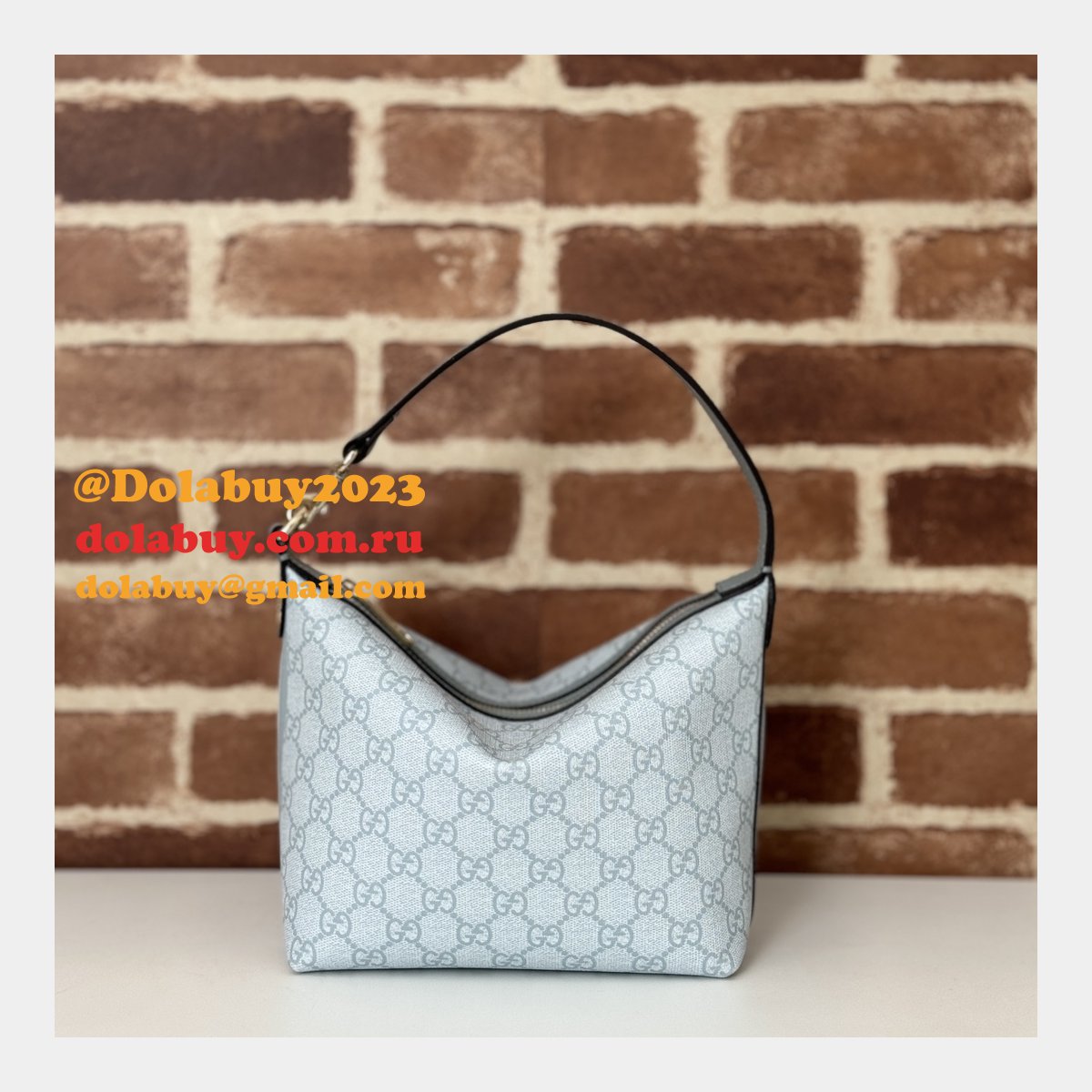 Gucci High Quality 795170 Ophidia GG Super Mini Shoulder Bag