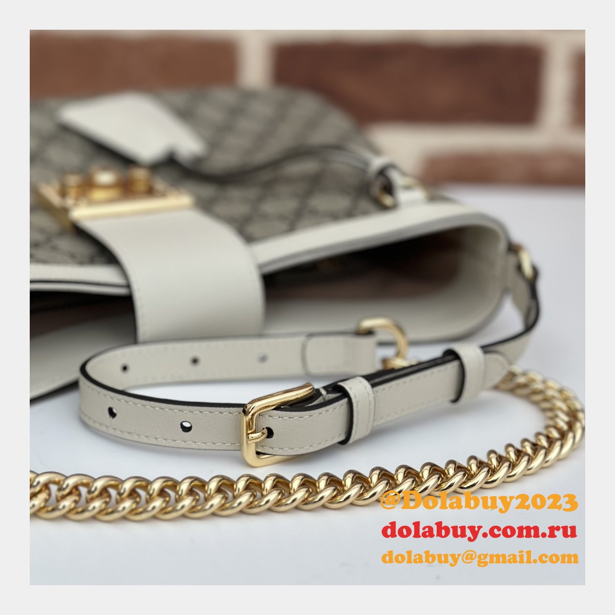 Chain Luxury Best 795113 Gucci Padlock GG Replicas Shoulder Bag