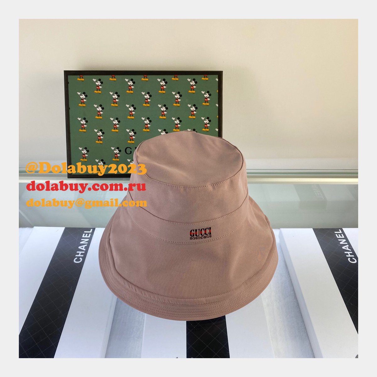 Luxury Gucci Foldable Simple fisherman hat