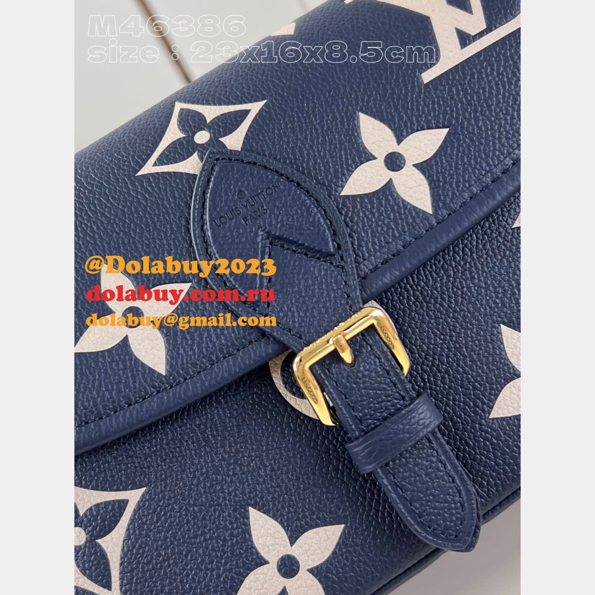 Dolabuy Diane Navy Fashion M47161 Louis Vuitton Knockoff Bag