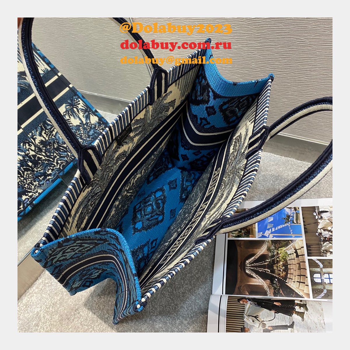 Best Quality Christian Dior Book Tote Bag