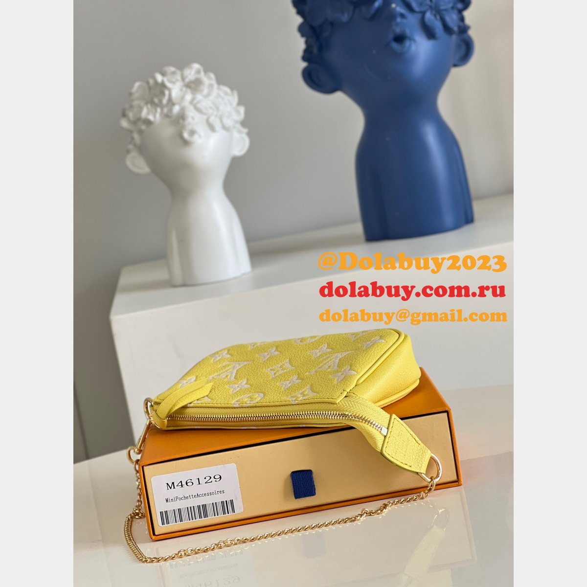 Is it OK to buy Louis Vuitton M46129 replica Pochette Accessoires bags