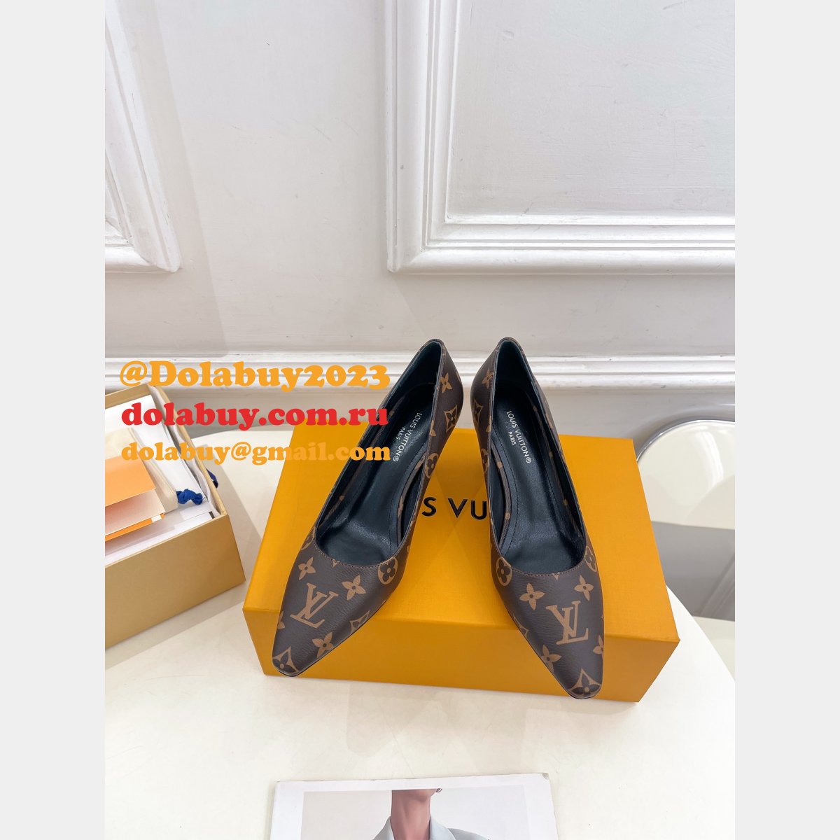 Cherie Heel High quality Louis Vuitton Replica Shoes