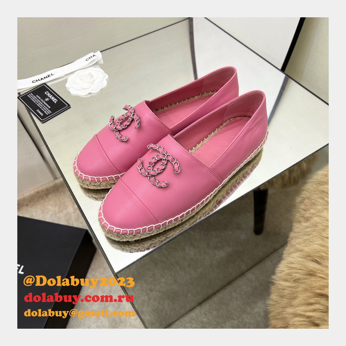 Duplicate CC Luxury ESPADRILLES SHOES