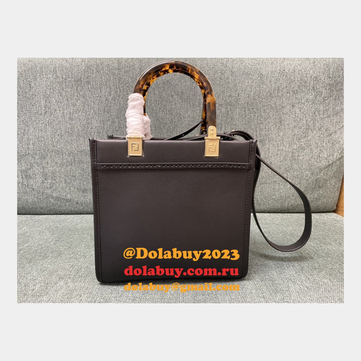 Replica Top Quality FENDI TOTE Sunshine mini handbag