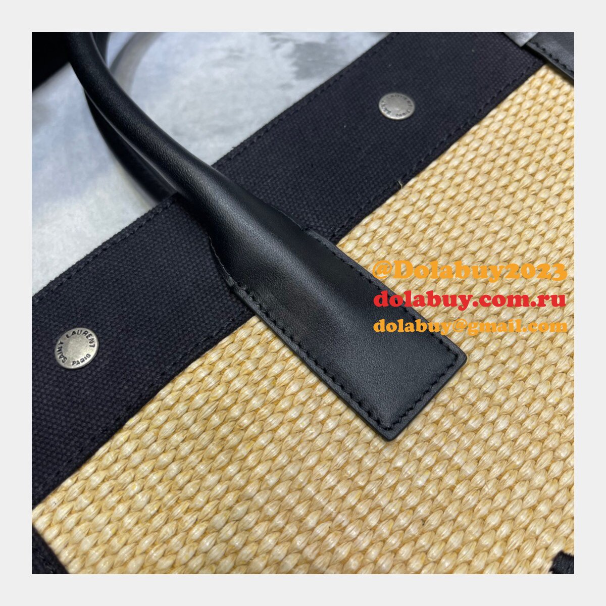 High Quality Saint Laurent Tote Replicas 631682 Rive Gauche Shopping Bag