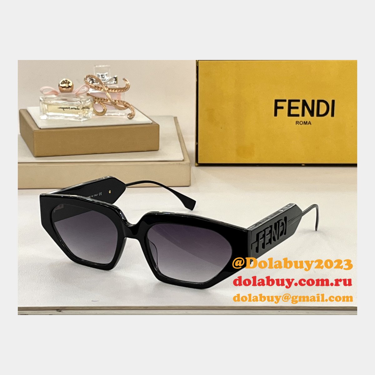 Fendi Inspired Original FD50072l /40128I High Quality Replica Sunglasses