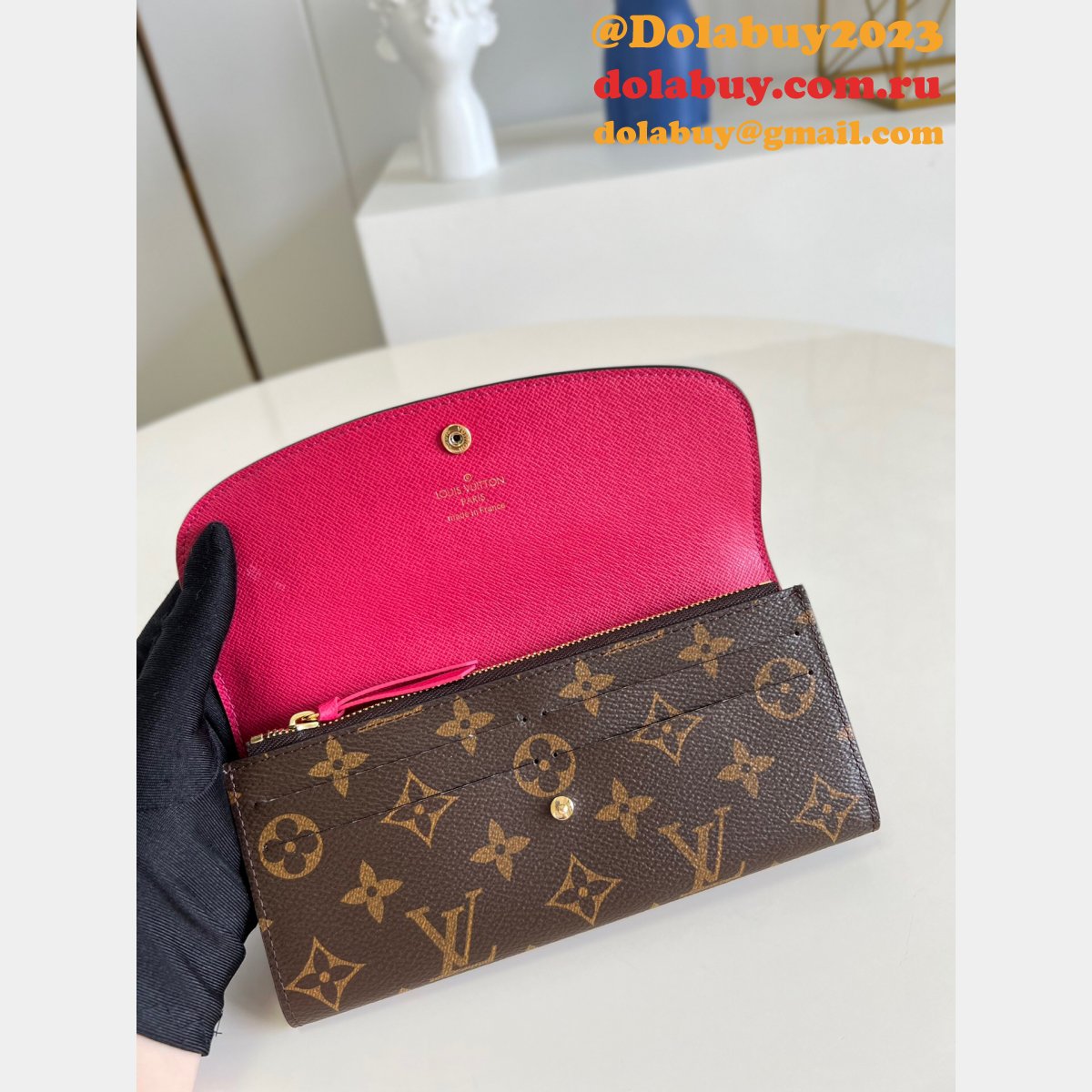 Top Quality Louis Vuitton Knockoff Monogram N61289 Wallets