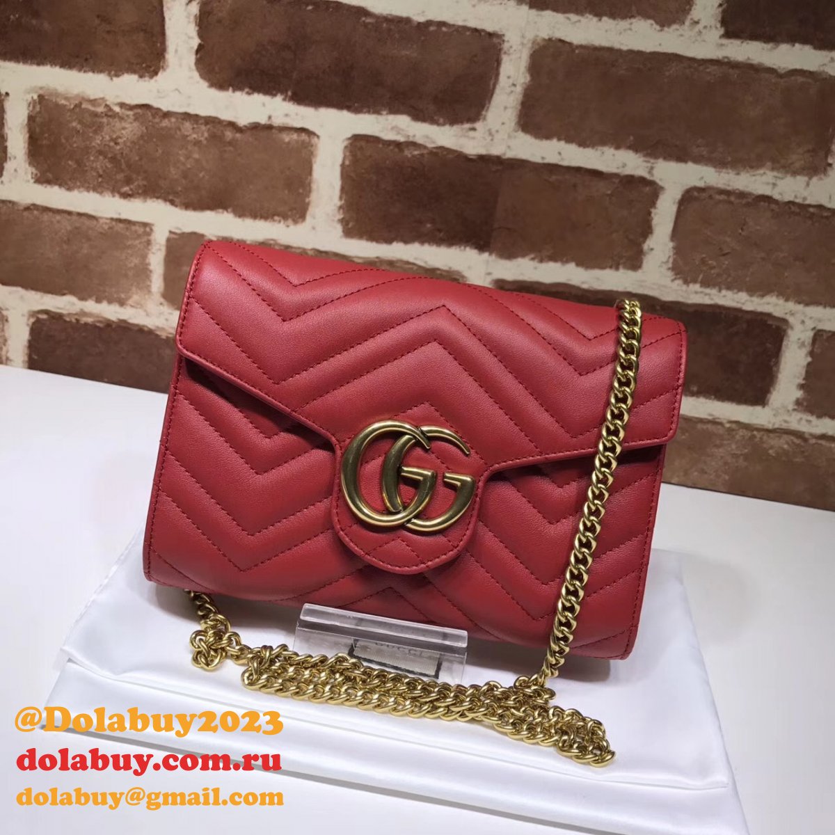 High Quality GG Marmont mini bag 474575
