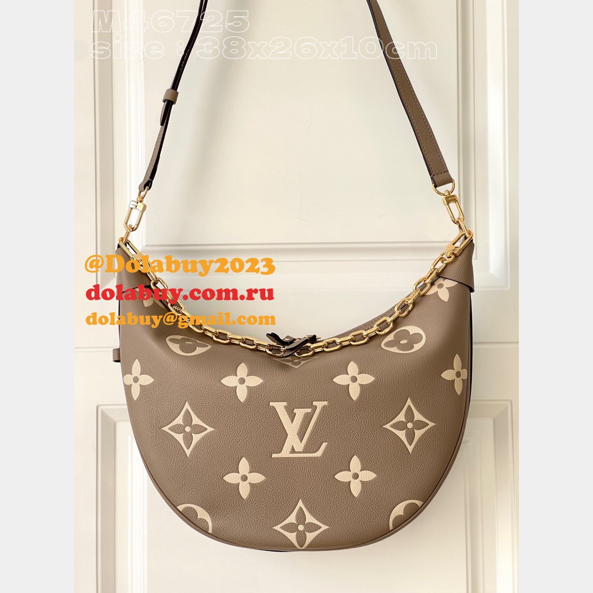 Loop Hobo Louis Vuitton M46725 Top Quality Shoulder Replica Bags