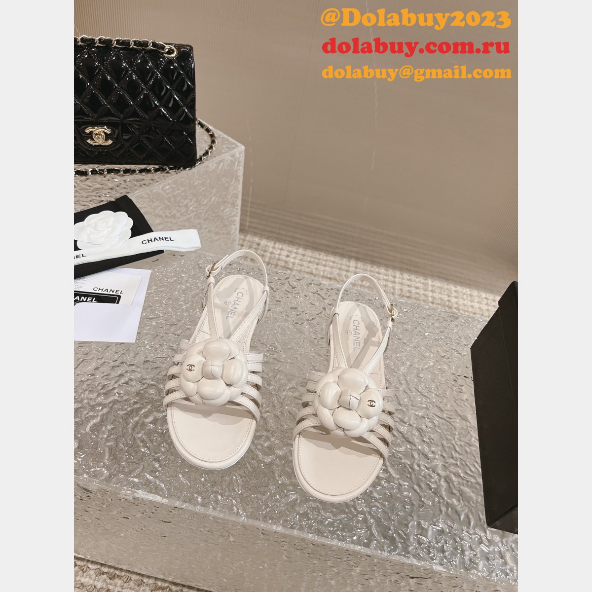 Wholesale Cheap Flat Sandals Designer Fake Shoes