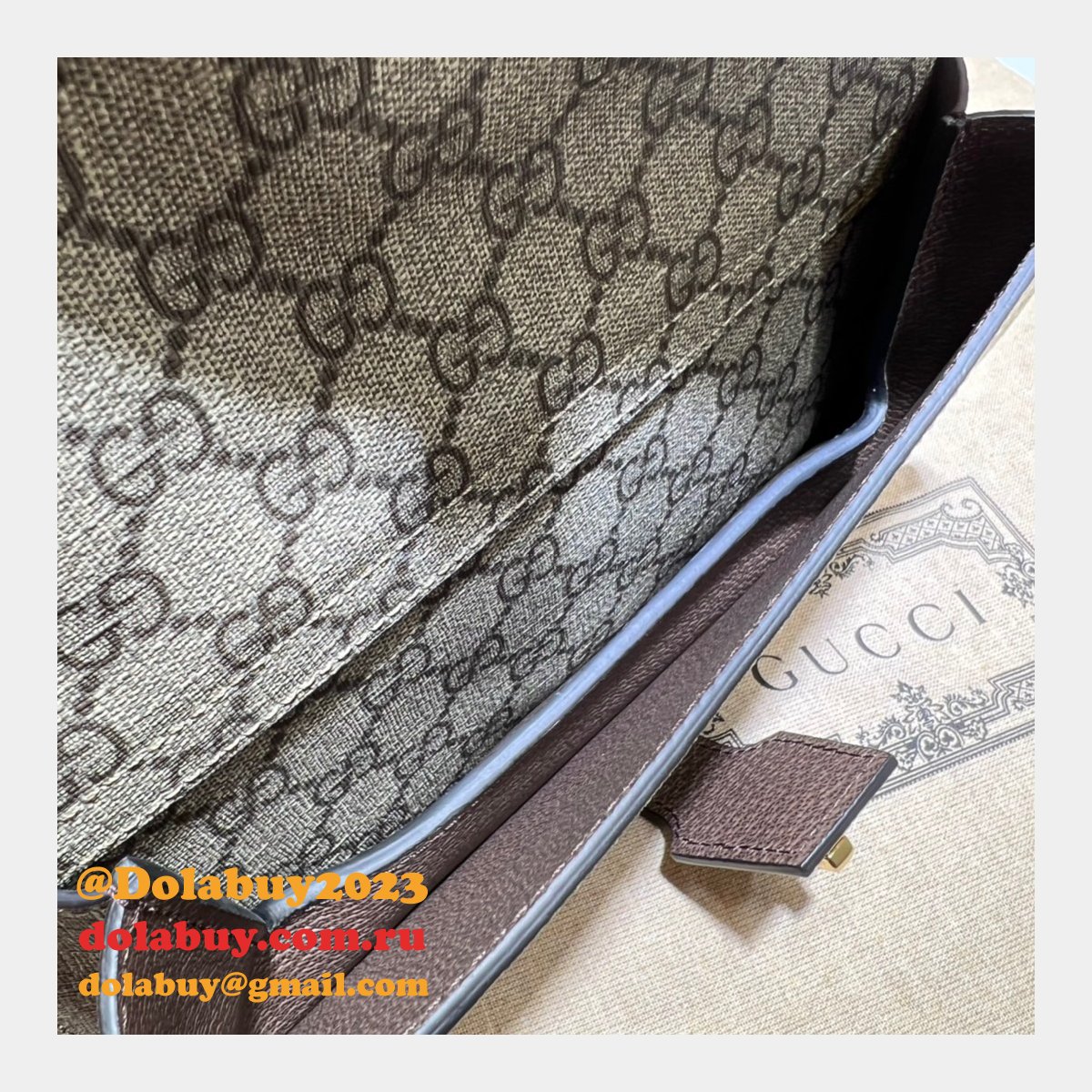 Shipping Gucci The Best Fake 718154 Blondie Belt Bag