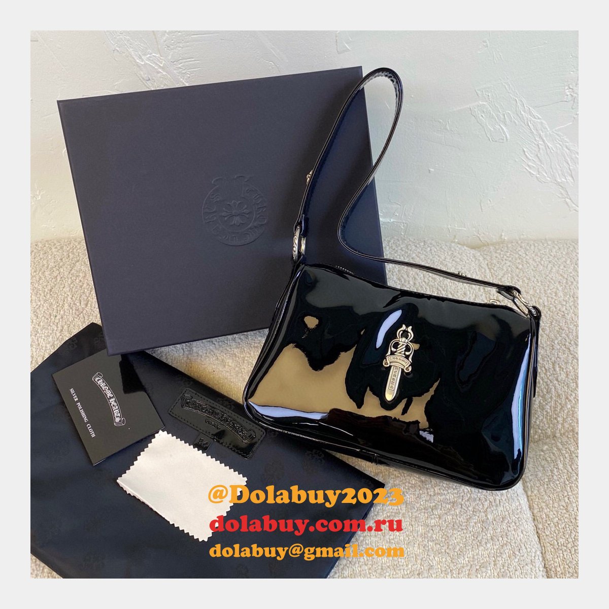 Best Chrome Hearts Replica Silver Hardware Chicken Nuggets Bag