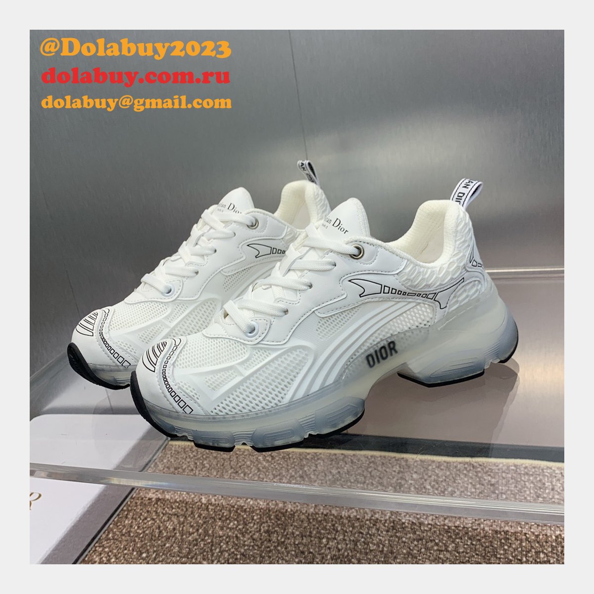 The Best Replicas Dior Vibe Sneakers AAA+ Quality Shoes
