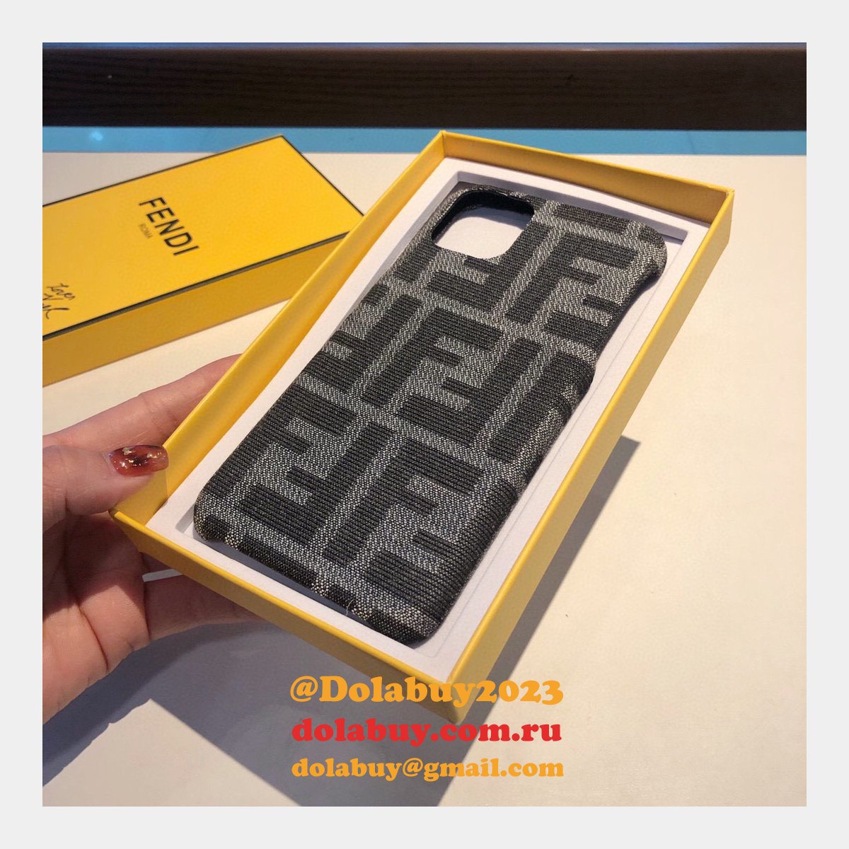 Wholesale Fendi iPhone Multicolour flip-cover cases & covers