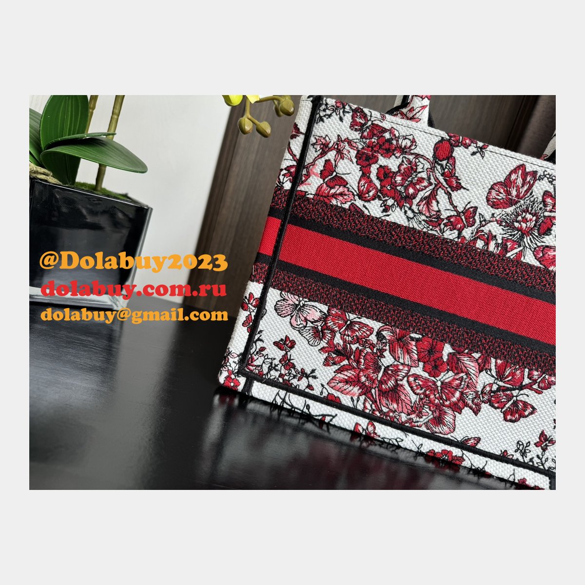 Best Latest CD Book Tote Quality Replica Dior Bags