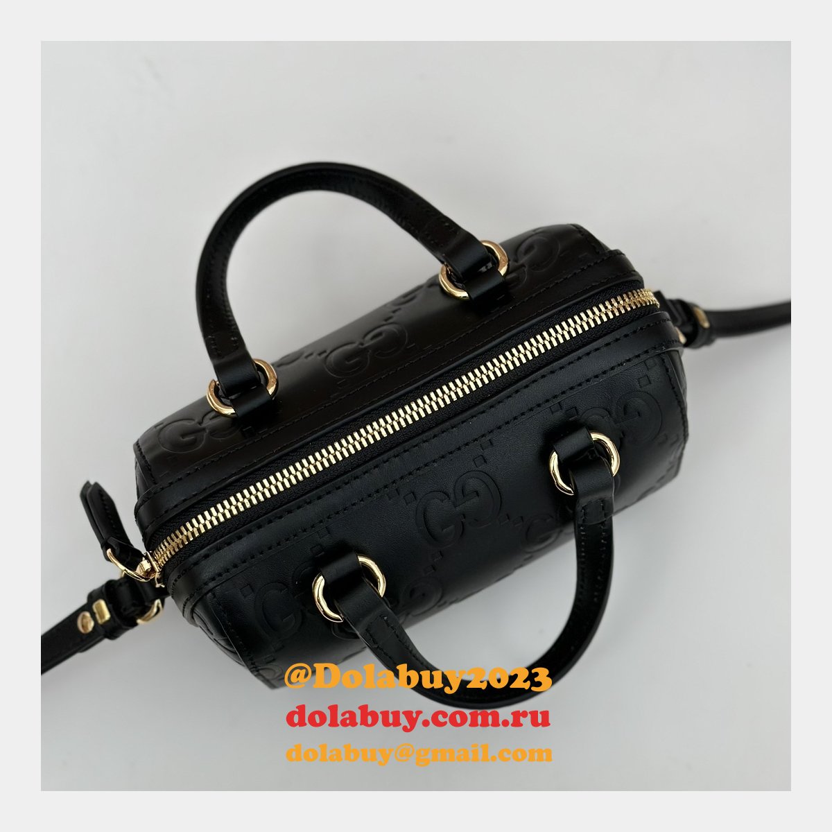 Replica 790130 GG Super Mini Top Handle Gucci Designer Bag