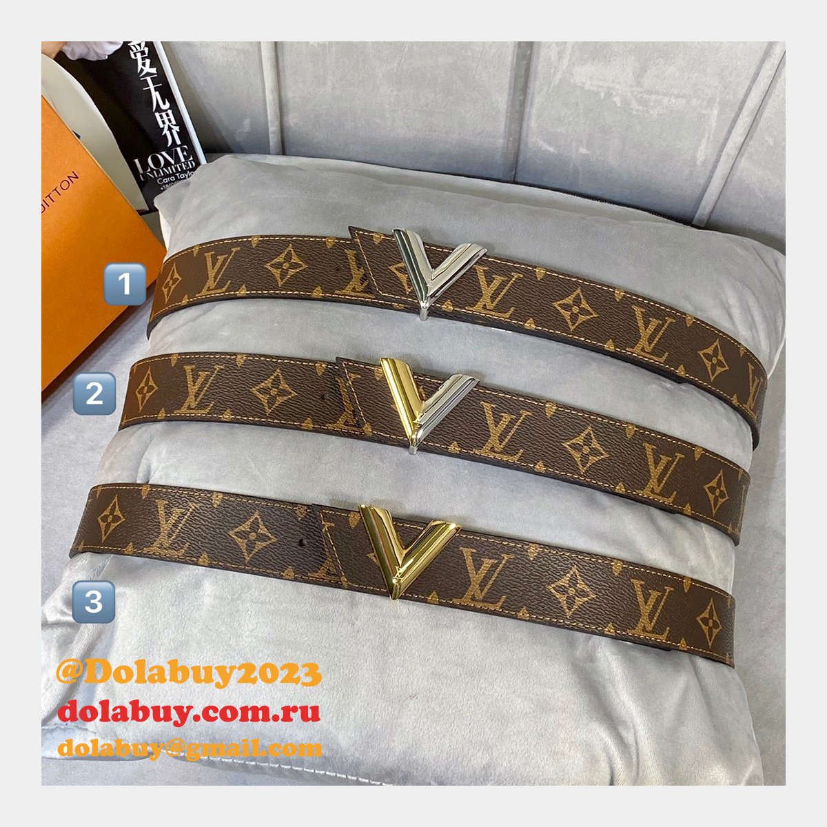 Louis Vuitton 35mm Belts Sale Cheap