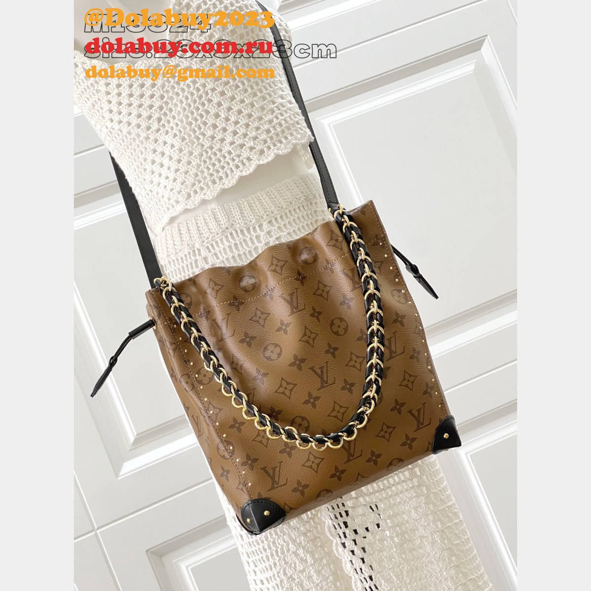 Louis Vuitton Duplicate Noé Trunk M13324 Monogram Reverse 7 Star Bag