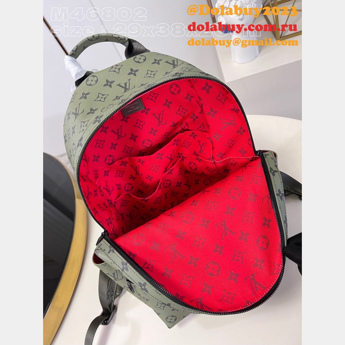 UK Discovery Backpack M46802 Monogram Louis Vuitton Replica Bag