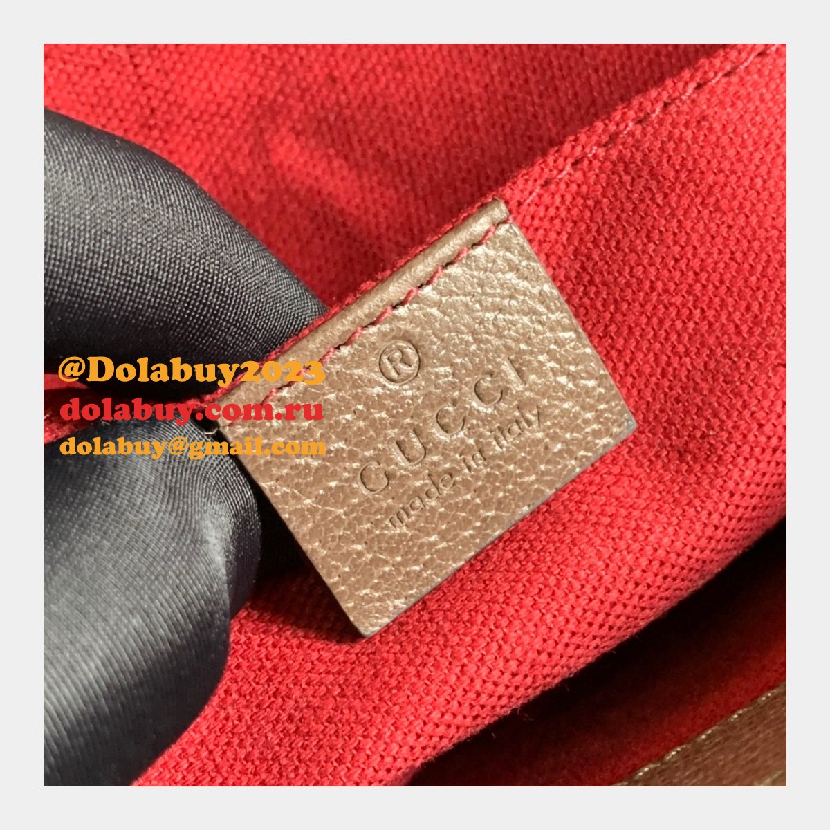 high quality G*u*i replica 658542 gg messenger bag in gg supreme