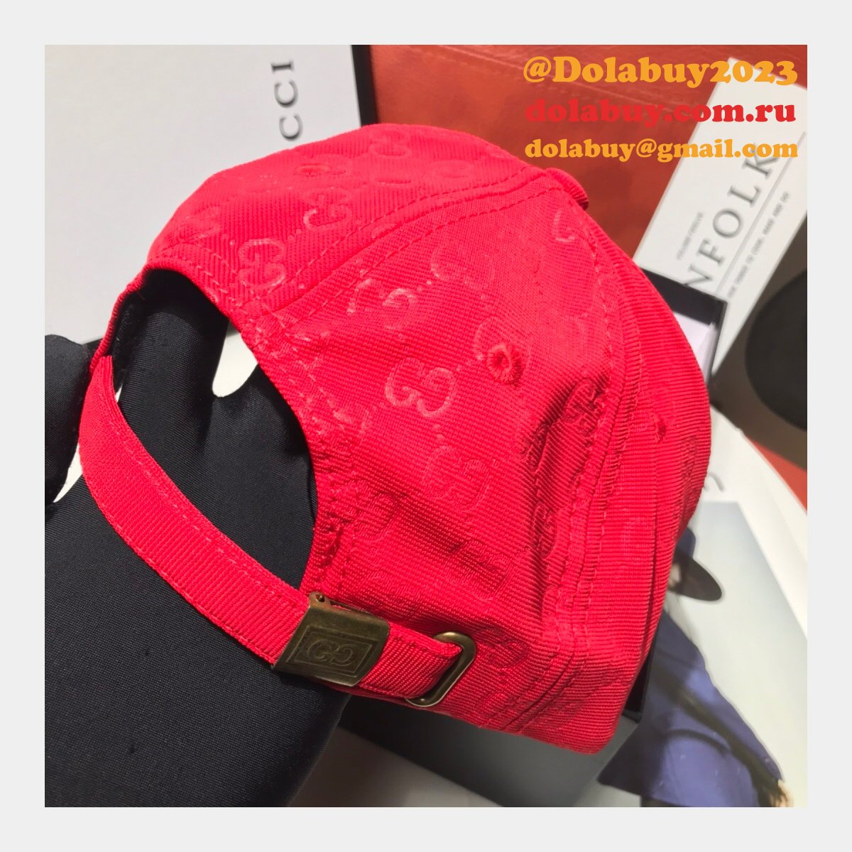 AAA+ Gucci Palace classic pattern simple embroidery logo hats