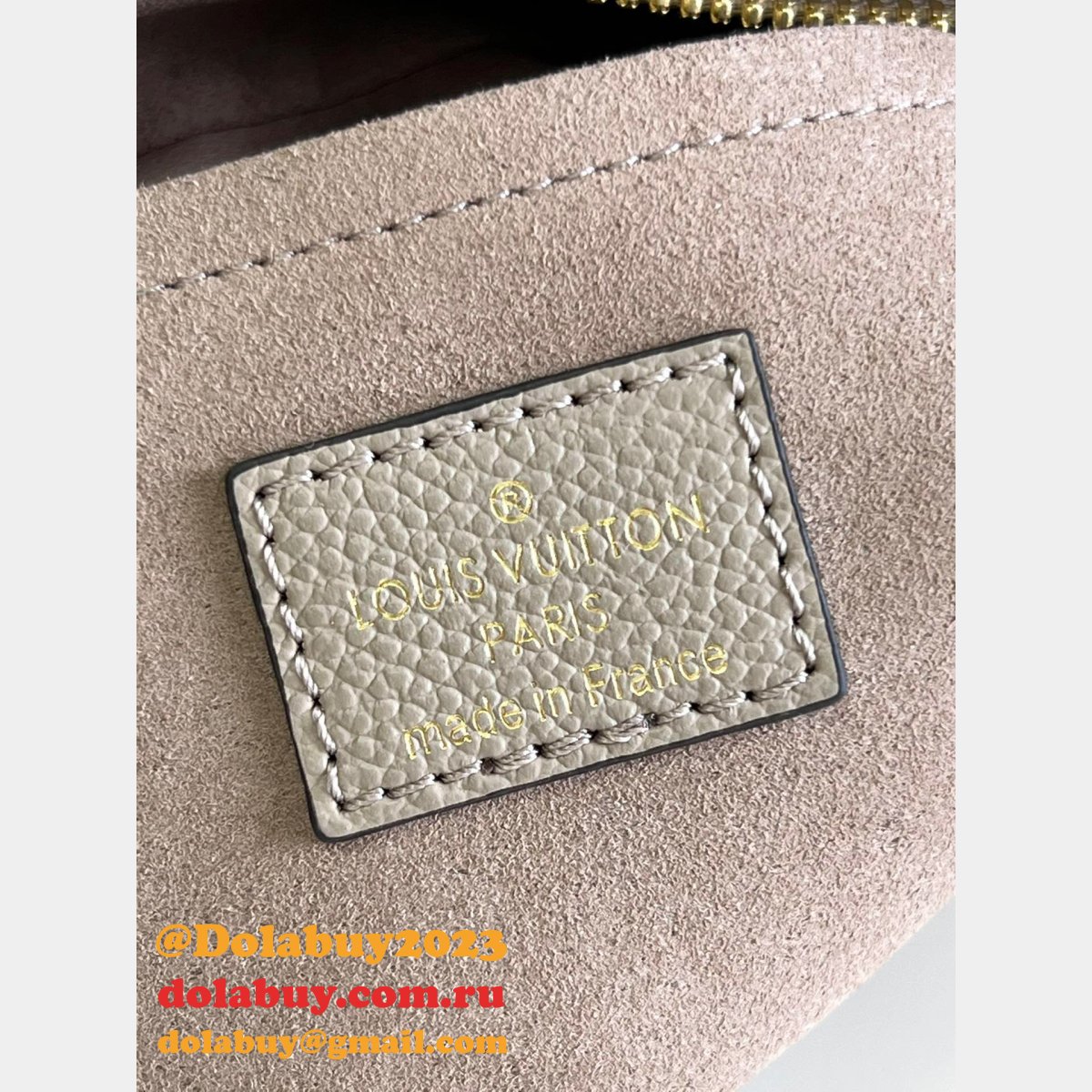 Replica Louis Vuitton Best M46091 Bagatelle Monogram Empreinte Leather Bag