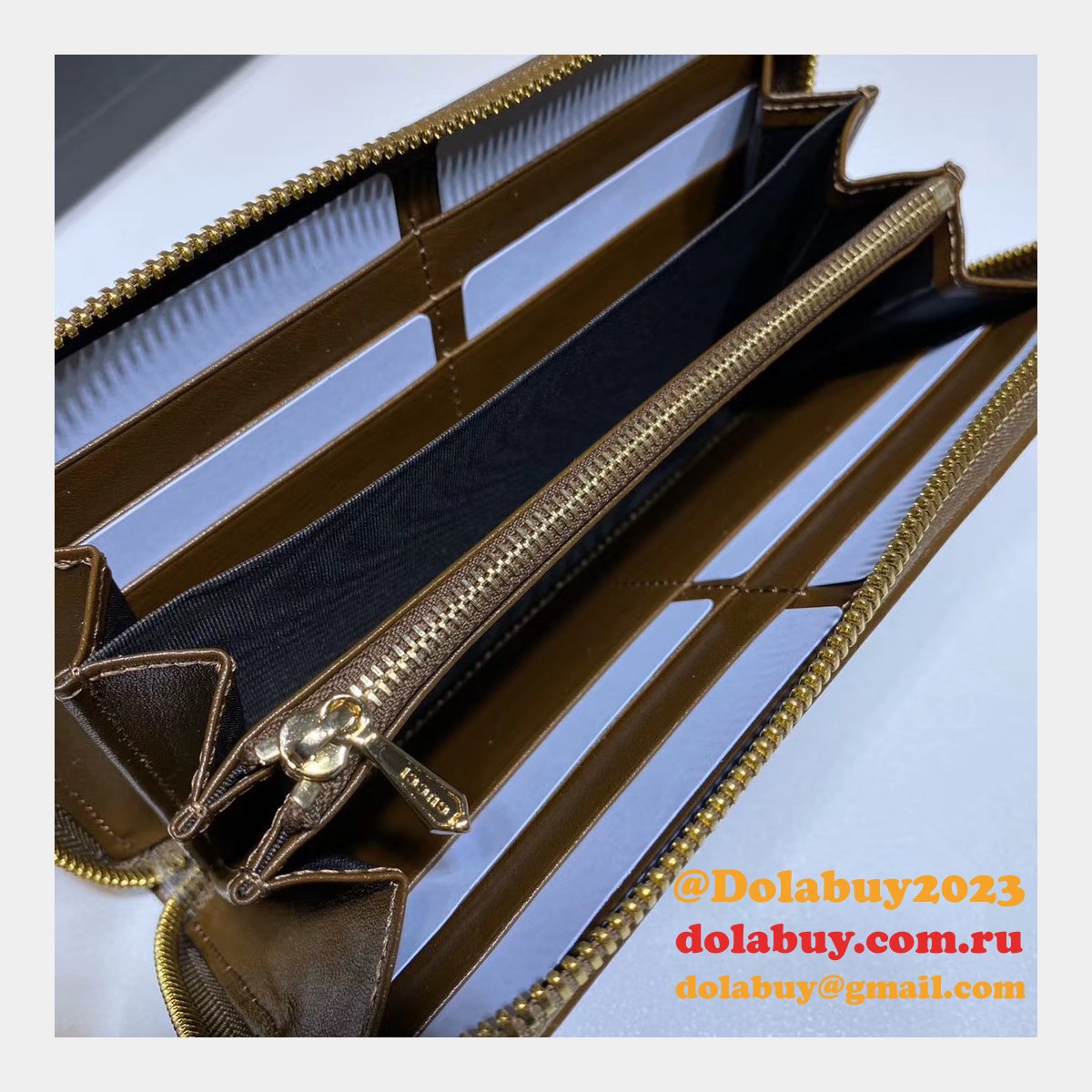 best G*u*i replica 621889 1955 horsebit zip around wallet