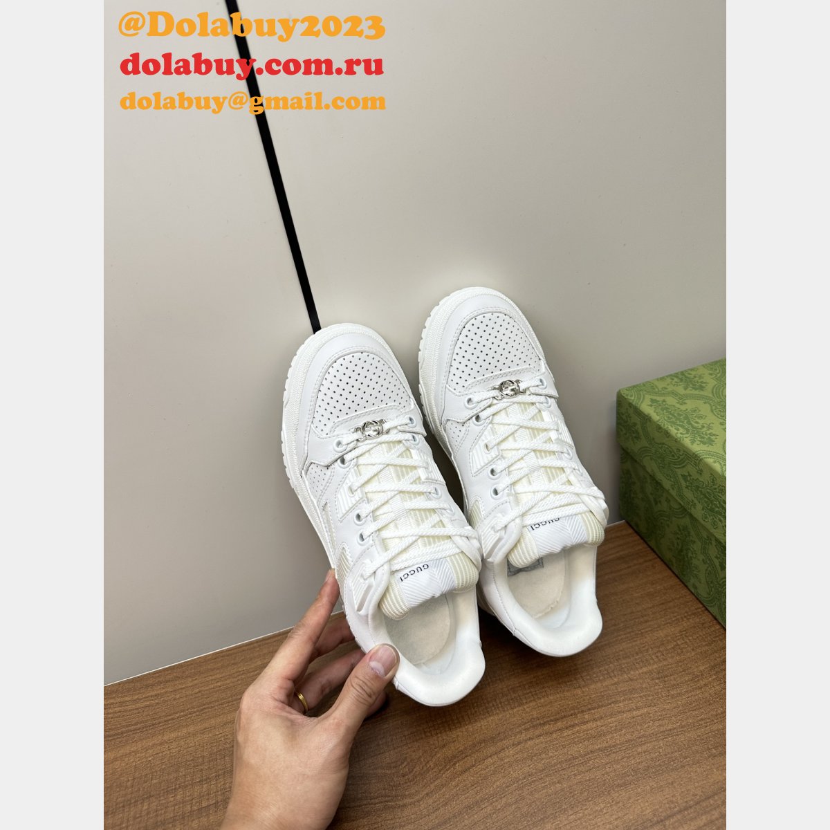 Gucci Designer Women/Mens Casual sports replica shoes G45079