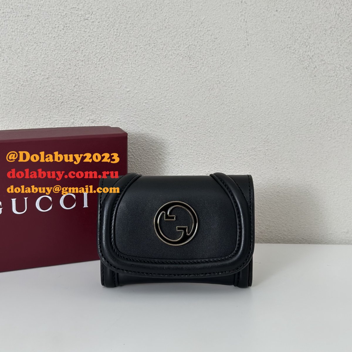 Gucci Knockoff Blondie Card Case Leathergoods 818811 Bag