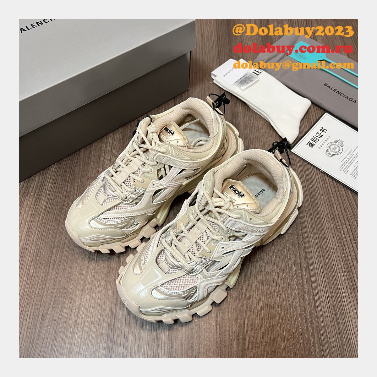Buy Balenciaga Replica Track Trainer Sneakers Shoes