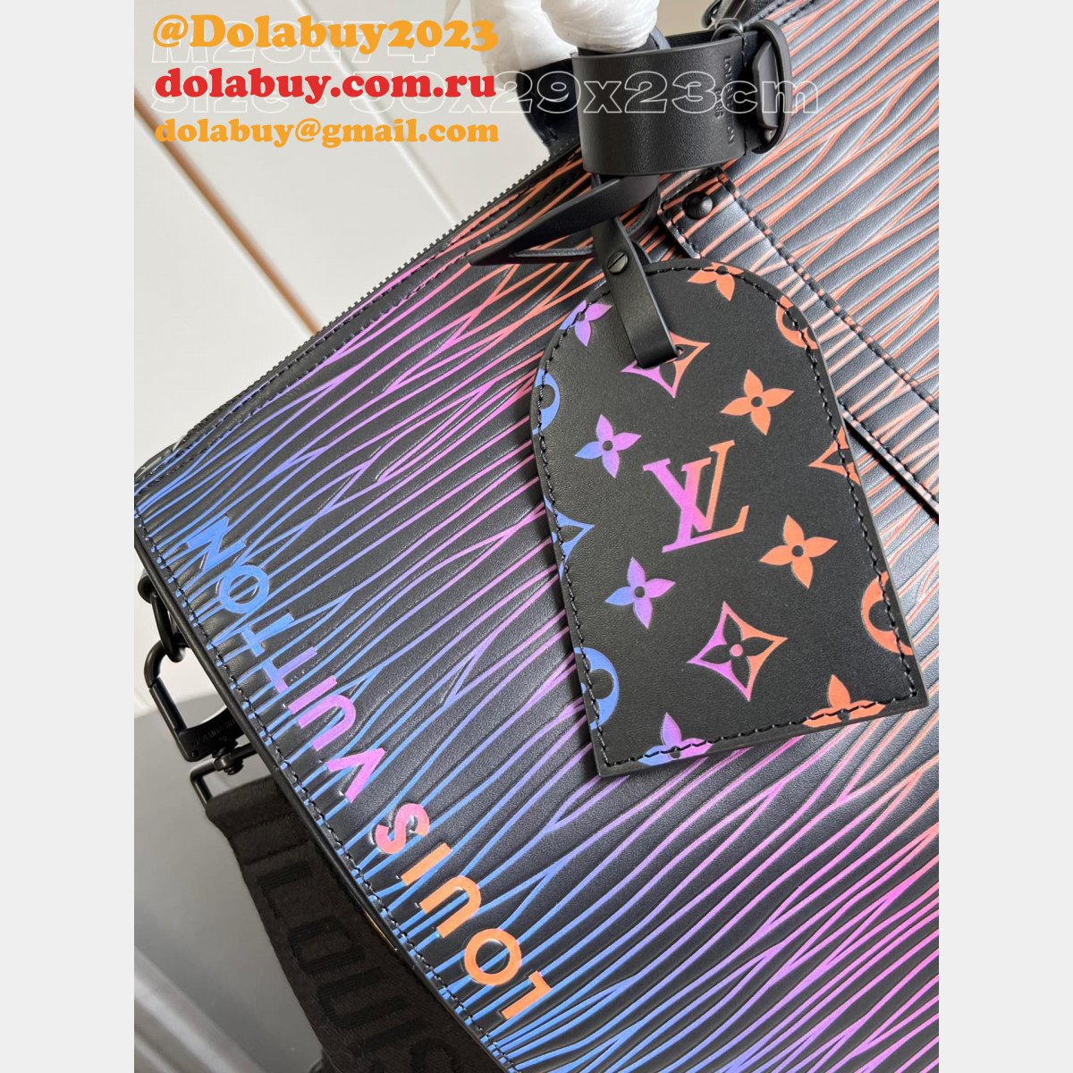 Designer M23174 Fake Travel Keepall Bandoulière 50 A05 Louis Vuitton Bag