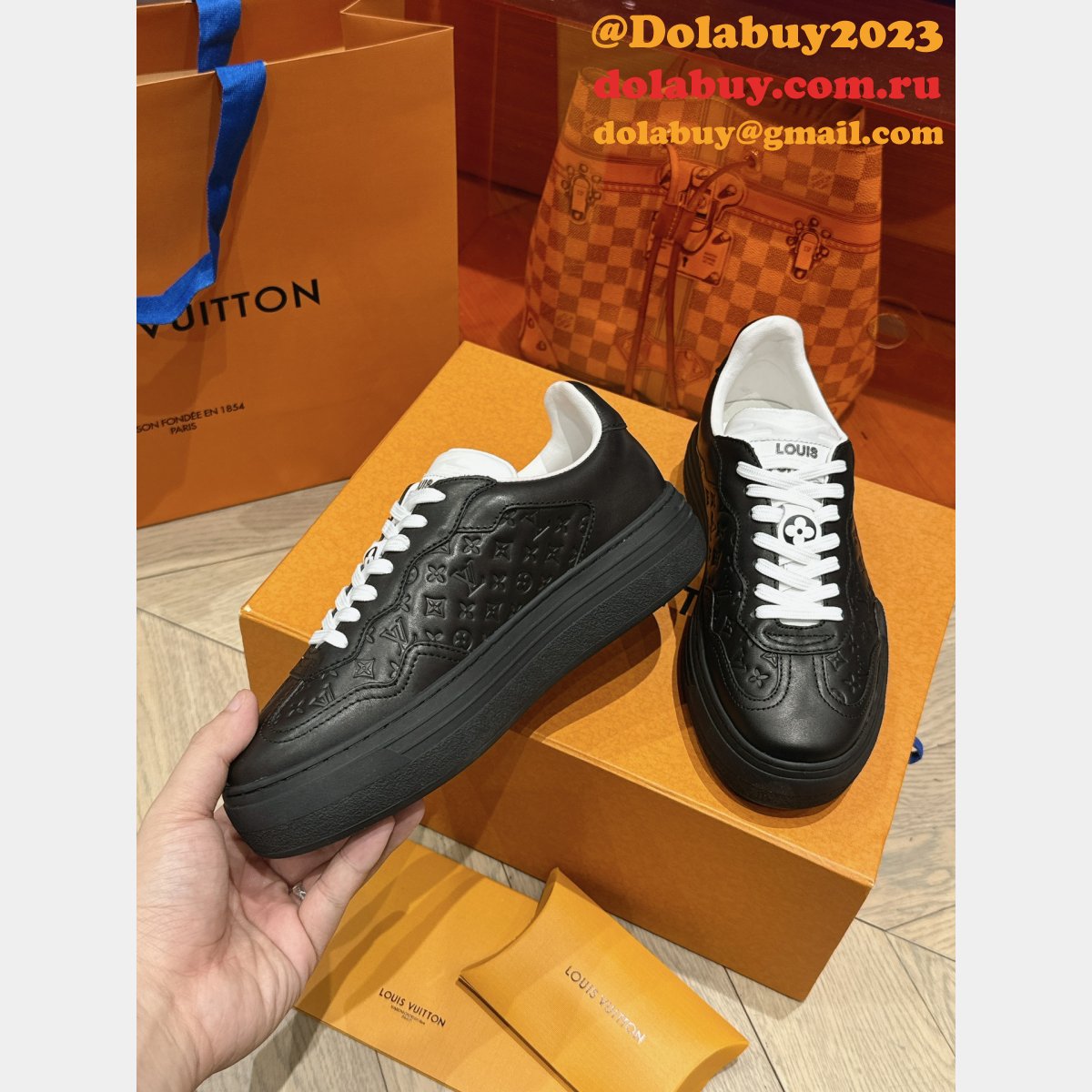 Sneakers Casual Designer Louis Vuitton 7 Star Shoes