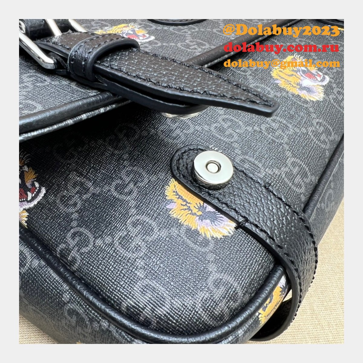 high quality designer replica G*u*i 658542 gg messenger bag