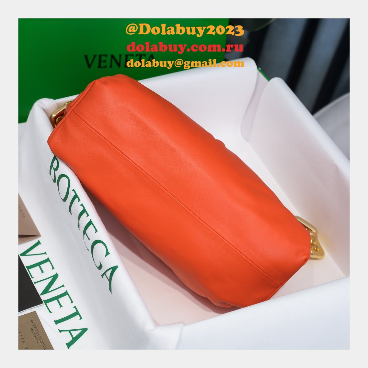 Top Best Quality Bottega Veneta Replica 30CM Chain pouch Bag