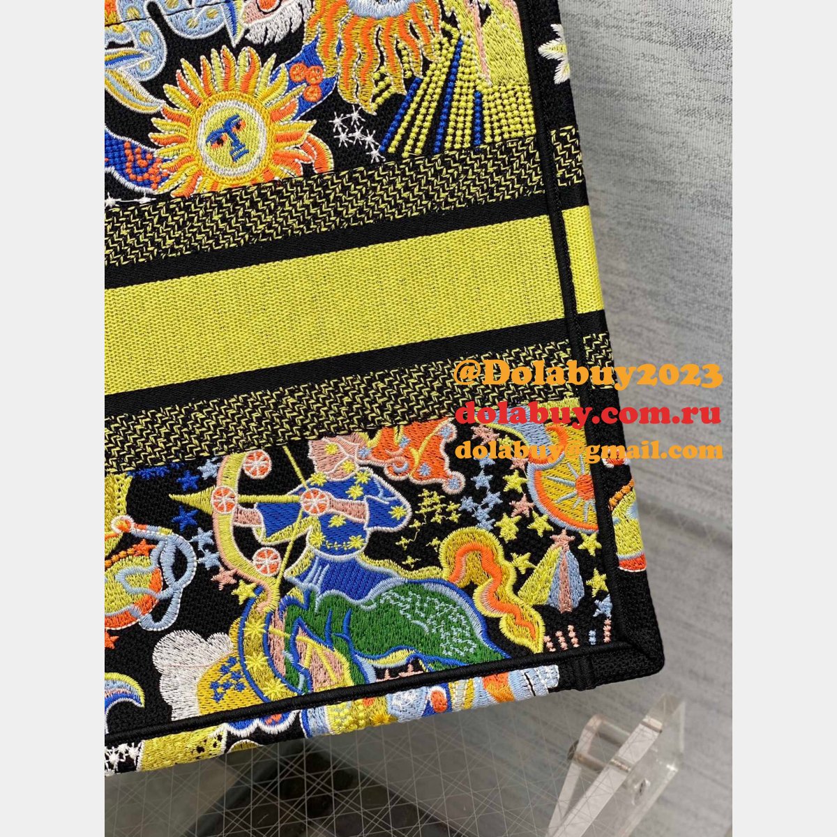 Designer Replica Dior Book Tote 36/41.5CM Fake Purses