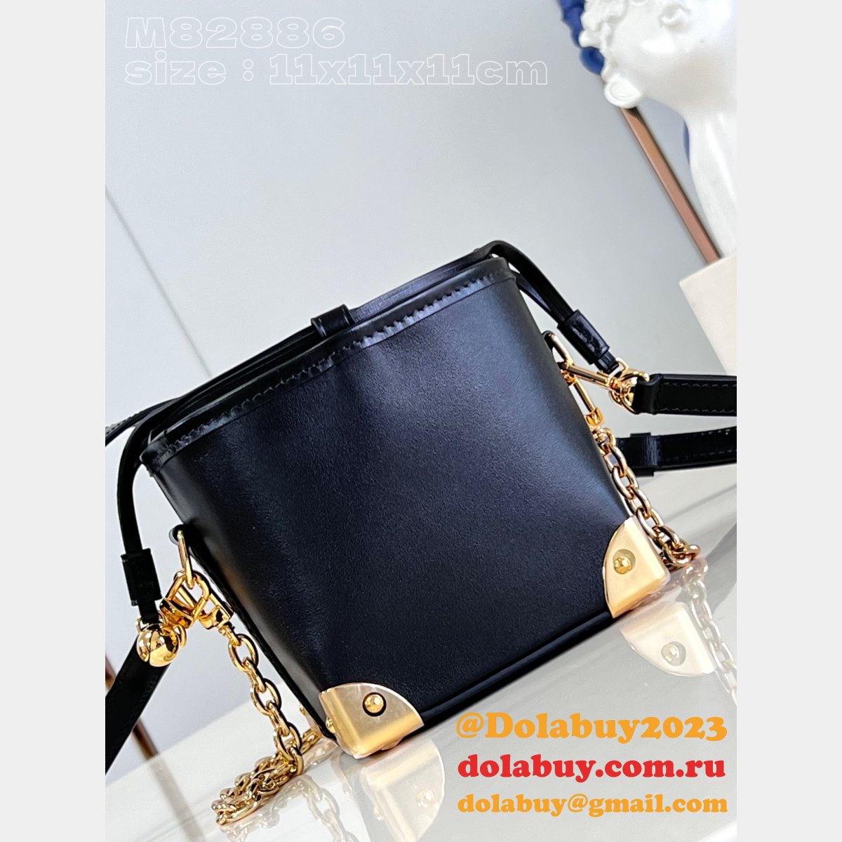 Online Only Top Replica Louis Vuitton NeoNoe M82886 Black Bag
