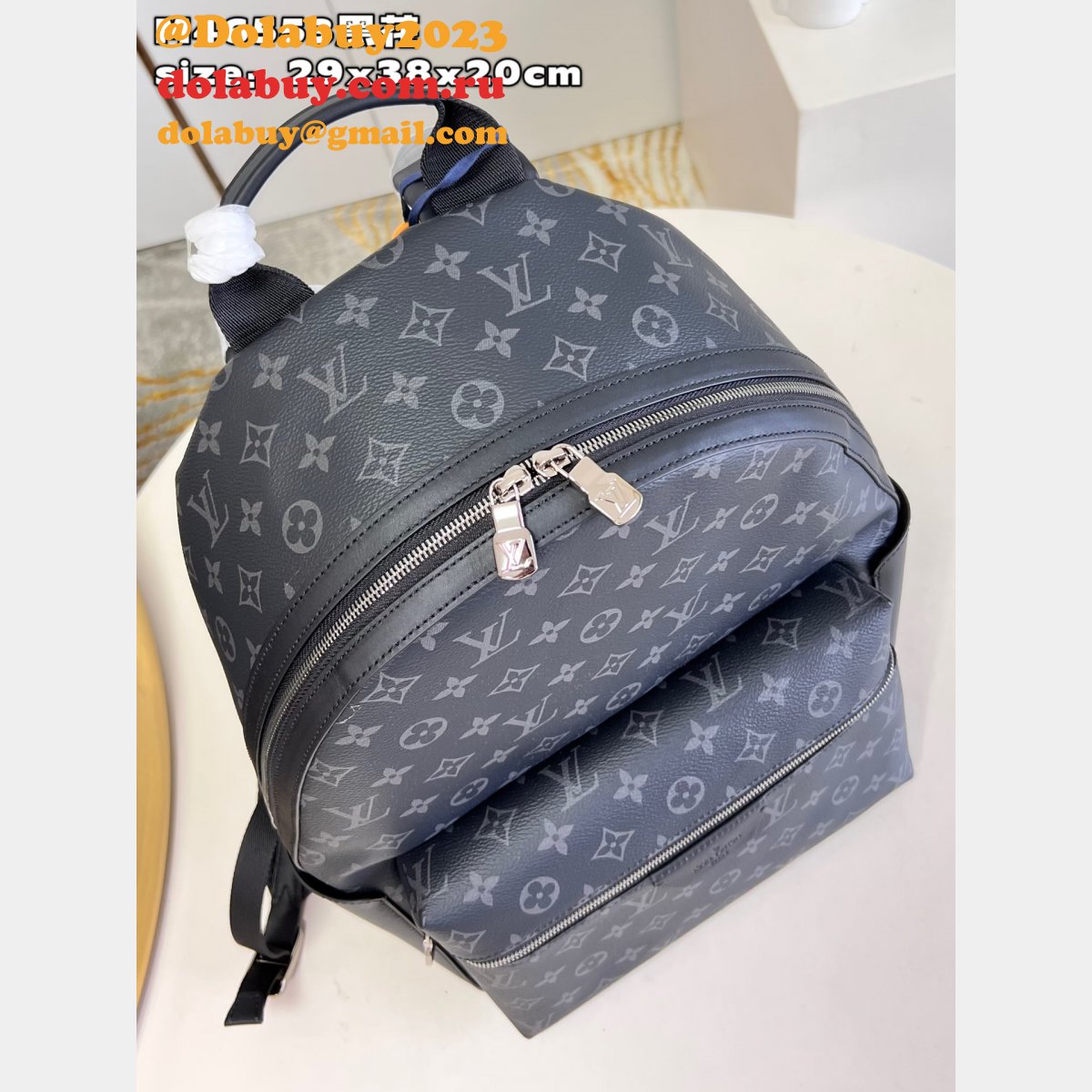 Backpack Louis Vuitton Knockoff Discovery M46553 Monogram Shadow