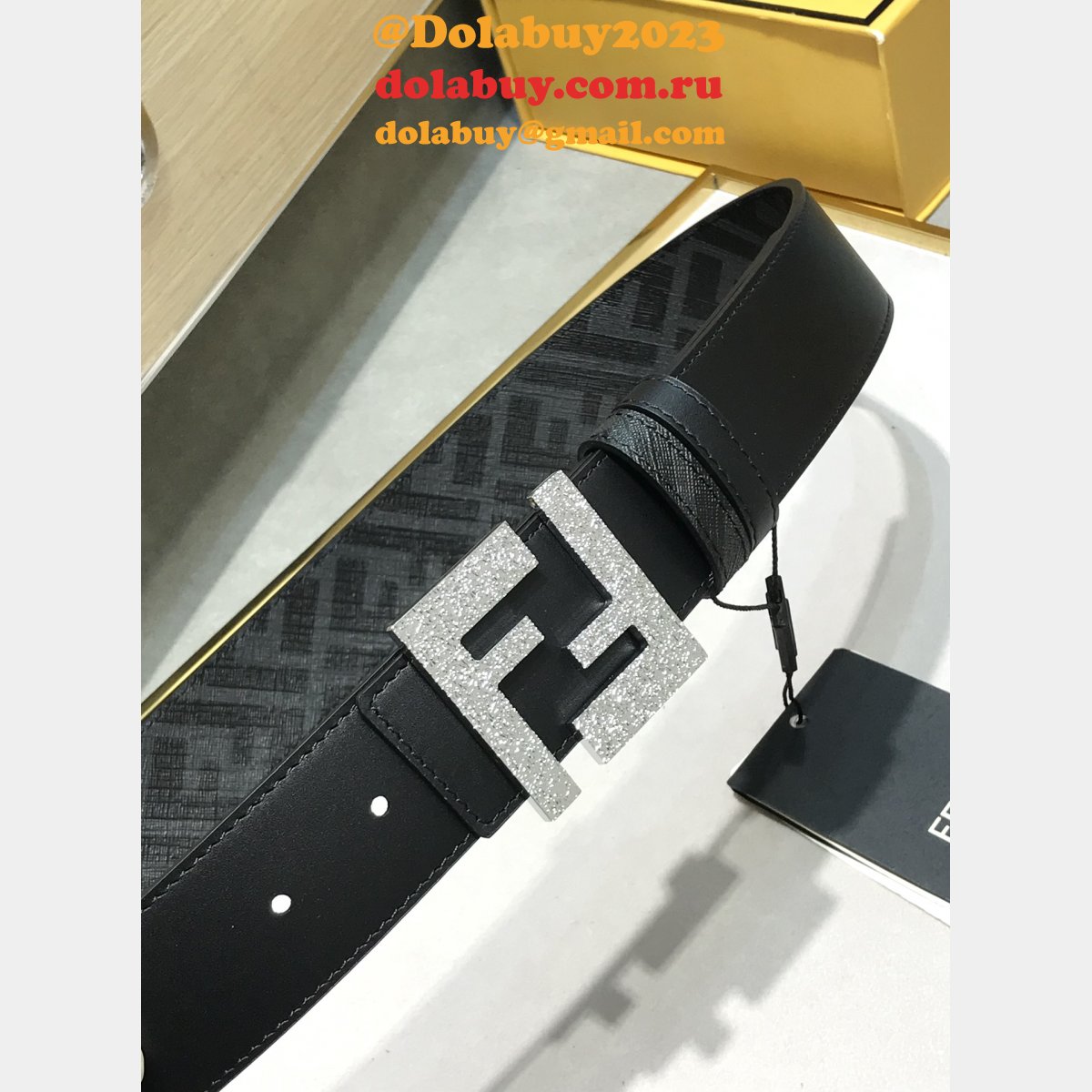 Best Designer FENDI BELT 35MM Top Quality
