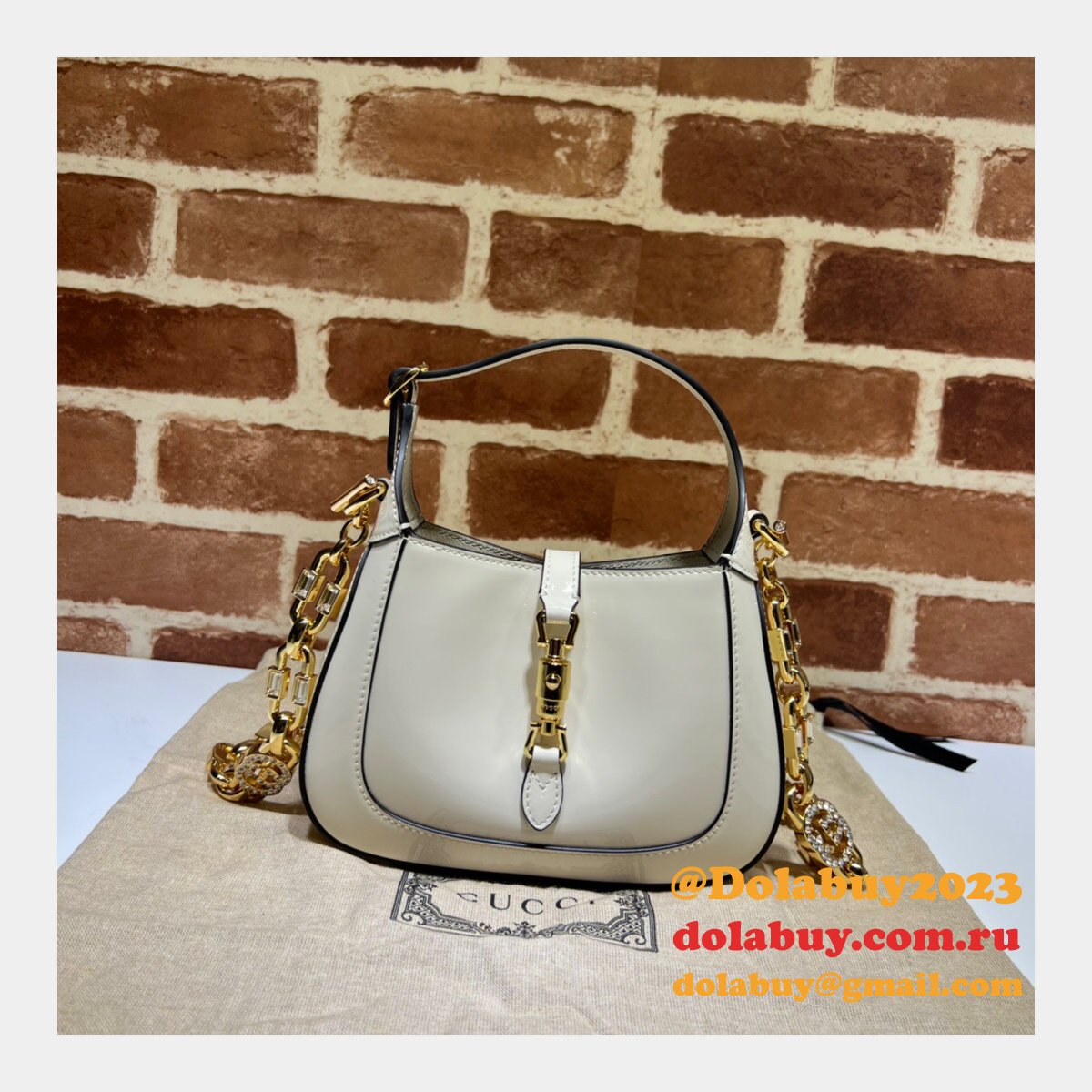 Gucci Top Replica Jackie 1961 Shoulder 699651 Bag