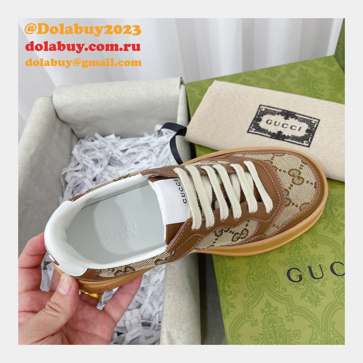 G*u*i replica gg logo shoes online