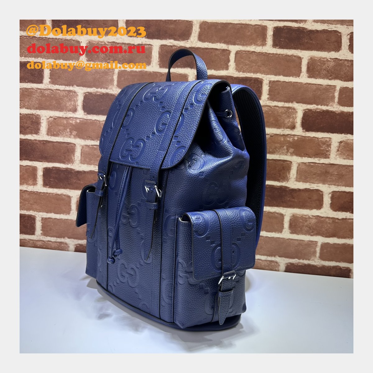 UK For Men Gucci Copy 625770 Jumbo GG Backpack Bag