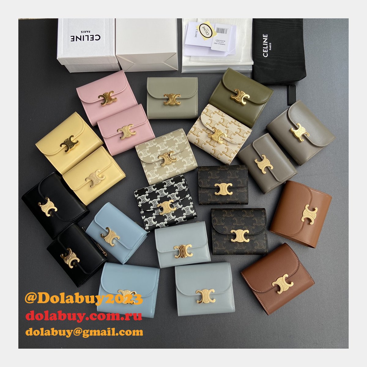 More Best The Replica Celine Wallets Online Store