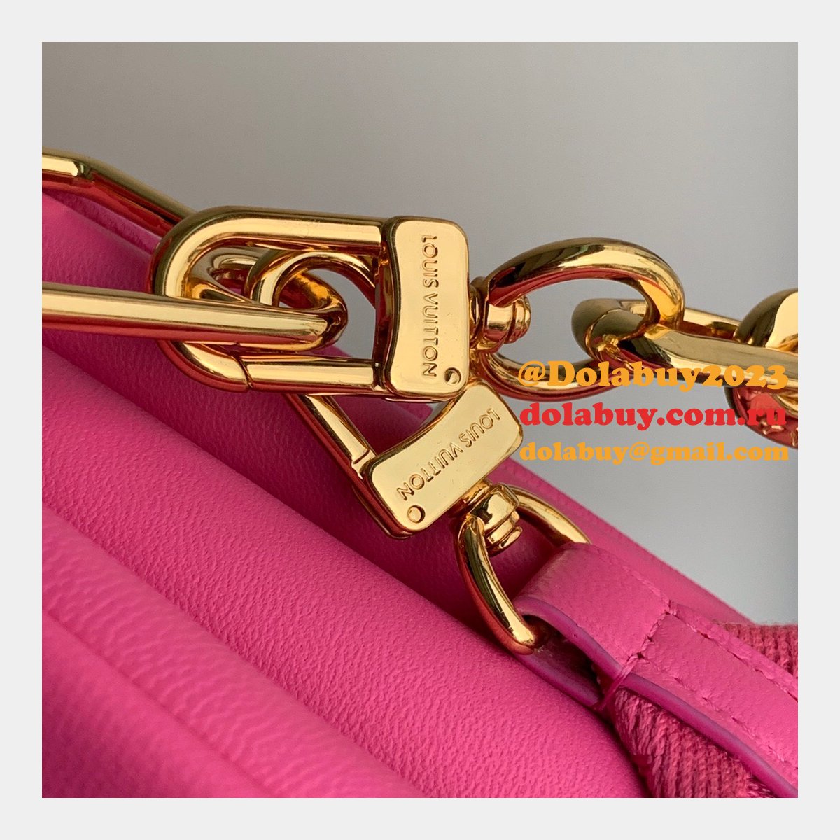 Quality Louis Vuitton Best Coussin PM H27 M58628/M58626 Pink/Blue Handbags