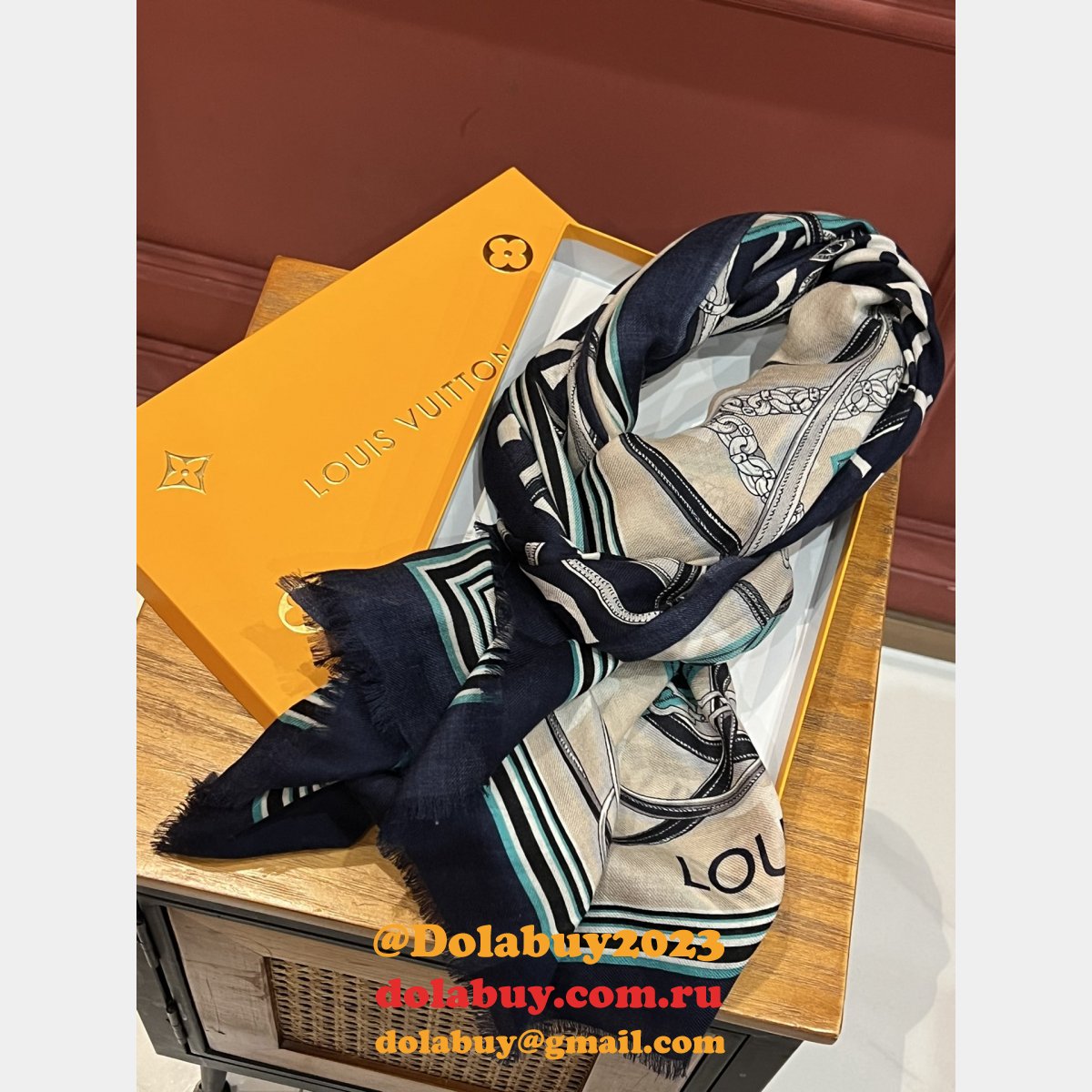 Designer Perfect Fake Top CASHMERE SCARF